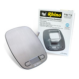 Báscula Digital Inoxidable De Cocina 1 G A 5 Kg - Rhino