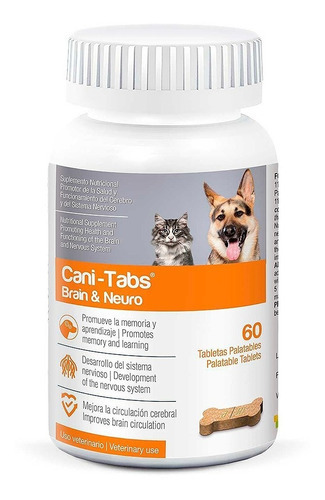 Petmedica Cani Tabs Brain And Neuro Senior Vit Geriox 60 Tab