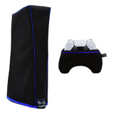 Kit 1 Funda Consola Vertical Ps5/play5 + 1 Funda Joystick