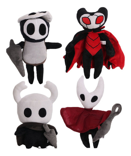 4pcs/set Hollow Knight Peluche Muñeca Niños Cumpleaño Regalo