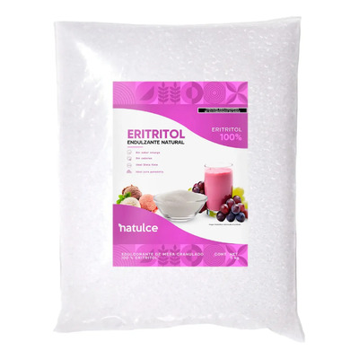 Eritritol Puro 5kg Natulce | Endulzante Natural Sin Azúcar 0 Calorías Alto Rendimiento Mayoreo | Sustituto de Azúcar Keto | Meses sin interés