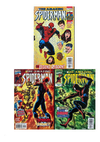 Lote The Amazing Spider-man (1999) X 3. #1-3. Marvel. Inges.