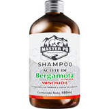 Shampoo Aceite De Bergamota Minoxidil Unisex Master Po Crece