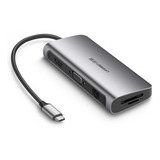 Hub Usb C 3.1 Thunderbolt 3 A Hdmi 4k 60hz Vga 1080p Ugreen