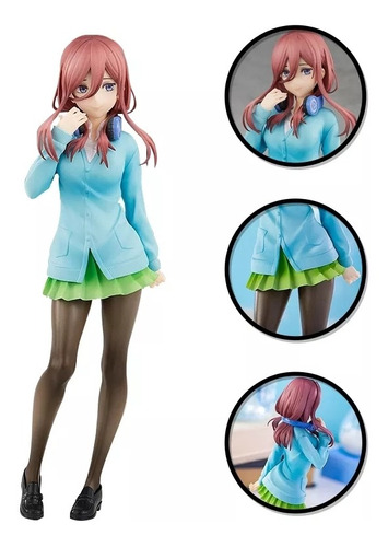 Figuras De Colección Miku Nakano Go Toubun No Hanayome