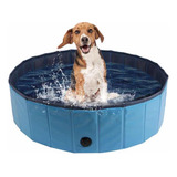 Piscina Para Perros - Bañera Plegable Pvc Portátil 120x30