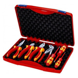 Jgo Para Instaladores Electricos 7pzs 1000v (002115), Knipex