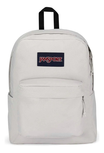 Jansport Mochila Superbreak Oyster Mushroom 26l Js0a4qut88t Color Gris Diseño De La Tela Liso