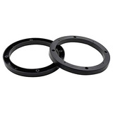 2pcs Universal Black 6.5  Round 15mm Depth Speaker Spacers F