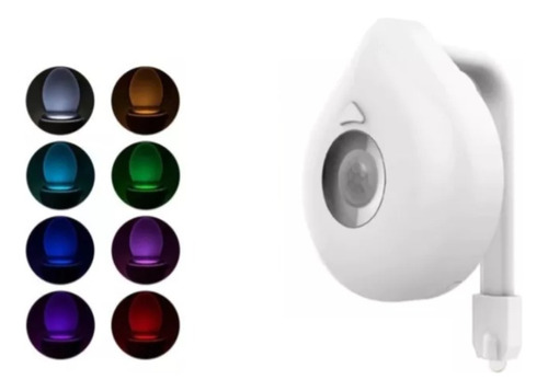 Luminária Led Luz Para Privada - Sensor De Movimento Wc