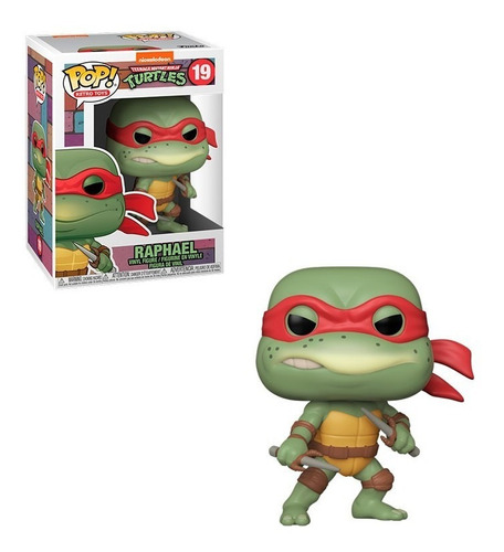 Funko Pop Nickelodeon Tortugas Ninja Raphael 19