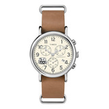 Reloj Timex Para Hombre Collegiate Weekender Chrono De 40 Mm