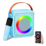 Bocina Karaoke Inalámbrica Bluetooth Pequeña Y Portátil