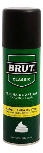 Espuma Para Afeitar Brut Classic Piel Sensible 210ml