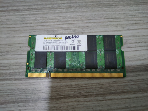 Memoria Ram Ddr2 2gb 800mhz Laptop 