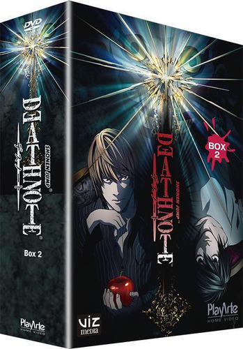 Dvd Death Note Box 2 - 03 Dvds 2007 - Death Note