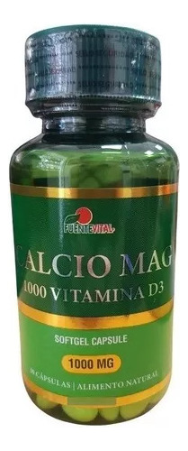 Calcio Mag 1000 Vitamina D3 30 Capsulas Blandas