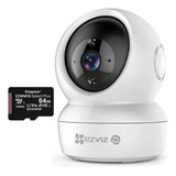 Camara Ip Domo 360° Full Hd 1080p Ezviz + Memoria 64gb