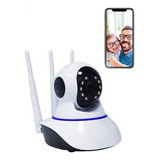 Camara Robotica Inalambrica Wifi 3 Antenas 360º