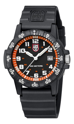 Reloj Tactico Luminox 329.1 Naranja Suizo Militar Sumergible