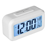 Reloj Despertador Digital Led Alarma Hora Temperatura