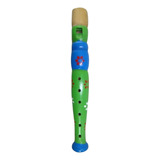 Flauta De Madera X 20cm Chica. Instrumento Musical Infantil.