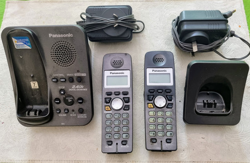 Teléfono  Inalámbrico Panasonic Kx-tg3532agb + 1 Base Extra