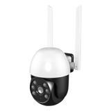 Demasled Domo-43 Cámara Seguridad Ip Wifi Domo Exterior Sensor Movimiento 2mp Color Blanco Con Negro