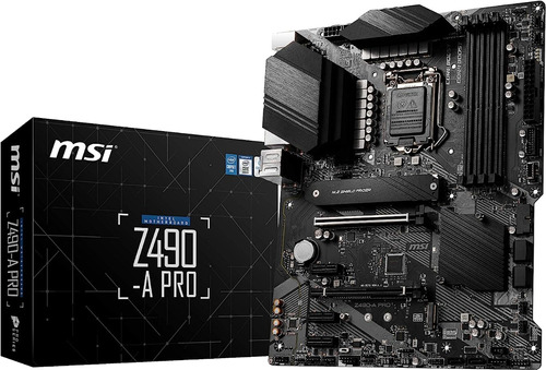 Motherboard Msi Pro Intel Z490 Lga 1200 Atx