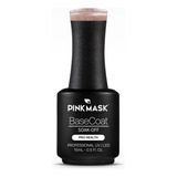 Rubber Base Coat Sparkly Gold (15ml) - Marca Pink Mask