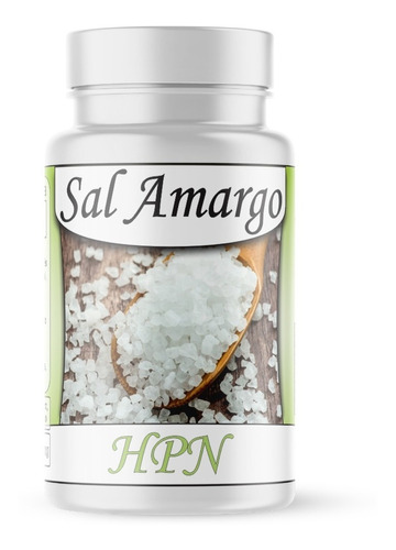 Sal Amargo (sulfato De Magnésio) Cápsulas 500mg Kit 4 Potes