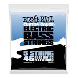 Encordadura Bajo Electrico Ernie Ball 5cuer Flatw 2810