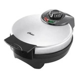 Máquina Oster® Para Hacer Waffles Belgas Ckstwf2000 Color Plata 110v