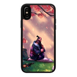 Funda Uso Rudo Tpu Para iPhone Mulan Personajes Fa Zhou