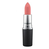 Labial Maquillaje Mac Matte Powder Kiss Lipstick 3g Color Scattered Petals