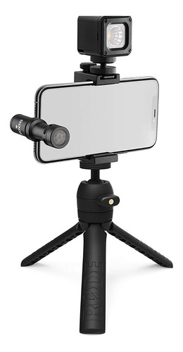 Rode Vlogger Kit Microfono Con Soporte Pro Para Android