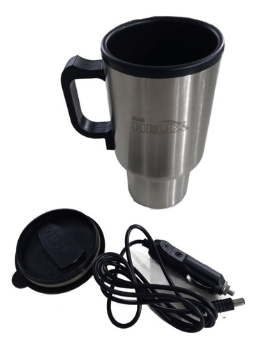 Vaso Taza Térmico Shell Helix Acero Inoxidable Para Auto 12v