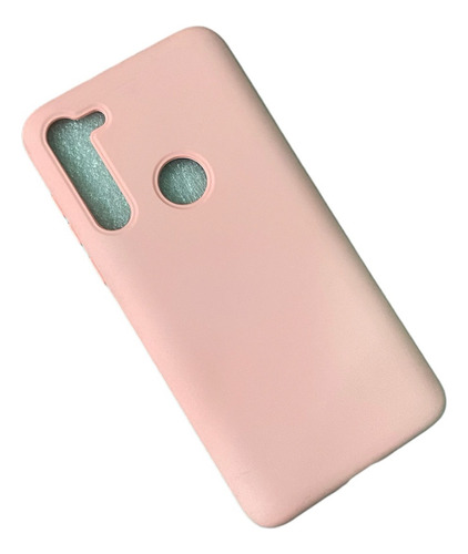 Silicon Case + Vidrio Templado Para Moto G8 Power