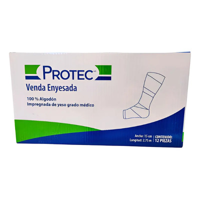 Venda Yeso O Enyesada De 15cmx2.75m Protec Caja 12 Piezas | Envío gratis