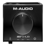 M-audio Air Hub Interfaz De Monitoreo Usb 24 Bits Negro