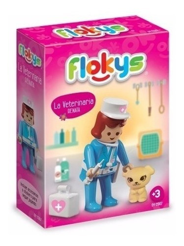 Flokys La Veterinaria Renata Compatible Playmobil Bigshop
