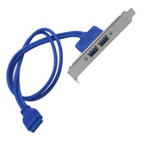 Antrader - Cable De Extension Usb Para Placa Base De Ordenad