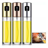 X3 Pack Rociador De Aceite Aceitero Spray Alcuza Vinagre
