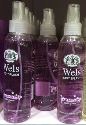 Wels Body Splash Lilas Y Violetas X 200ml