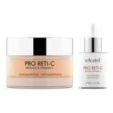 Idraet Pro Reti C Crema Y Serum Vitamina C Retinol Anti Edad