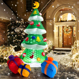 Coolwufan Decoraciones Inflables De Navidad De 7.5 Pies Para