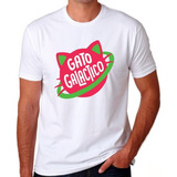 Camiseta Gato Galactico Youtuber Infantil Clube Do Miau