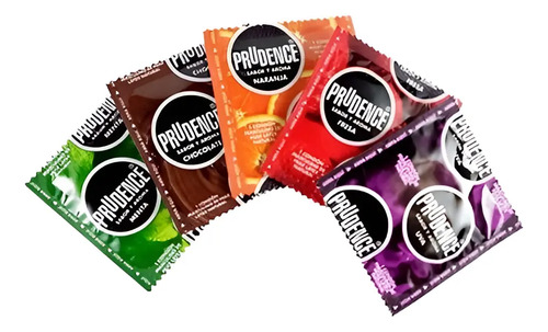 Condon De Látex Prudence Mix Sabor Y Aroma A Elegir 1 Pieza