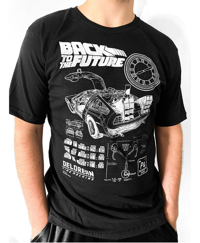 Remera Volver Al Futuro V2 Back To The Future Digital