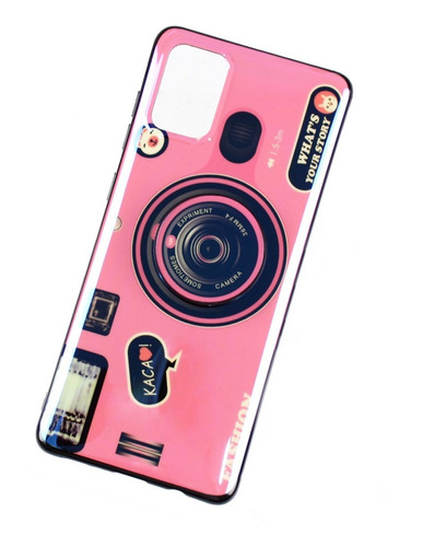 Funda Case Triche Camara Retro Tornasol Para Celular Galaxy